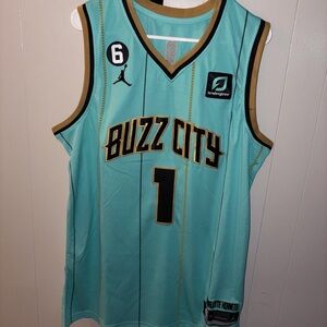 LaMelo Ball ‘Buzz City’ Charlotte Hornets Jersey